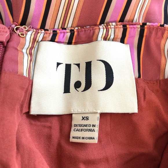 The Jetset Diaries Young Hearts Striped Pants XS - Picture 5 of 5